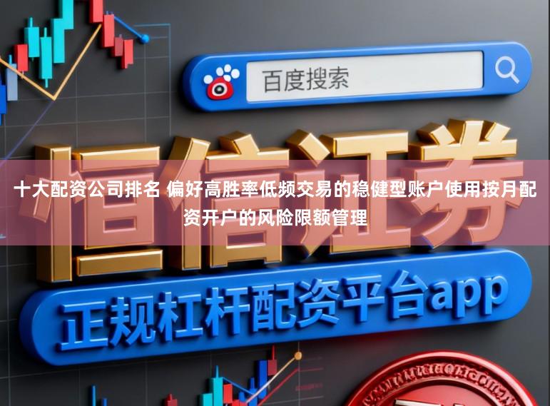 十大配资公司排名 偏好高胜率低频交易的稳健型账户使用按月配资开户的风险限额管理