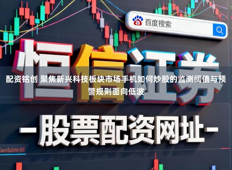 配资铭创 聚焦新兴科技板块市场手机如何炒股的监测阈值与预警规则面向低波