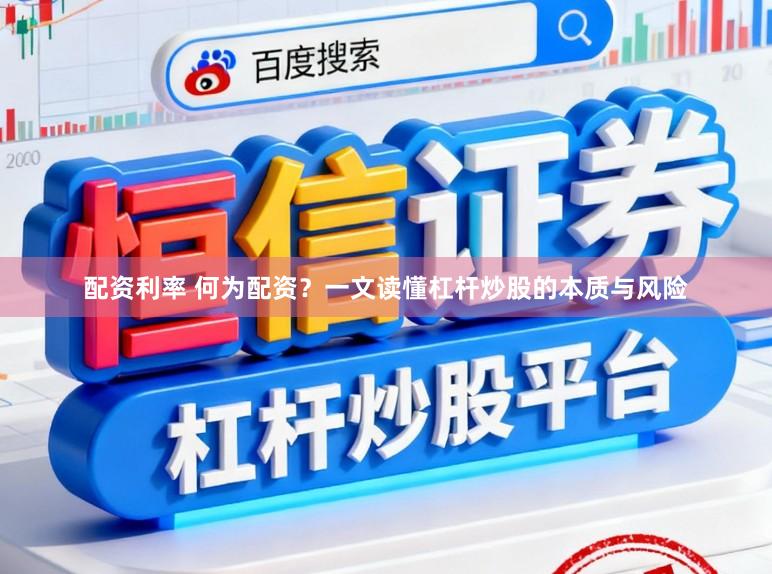 配资利率 何为配资？一文读懂杠杆炒股的本质与风险
